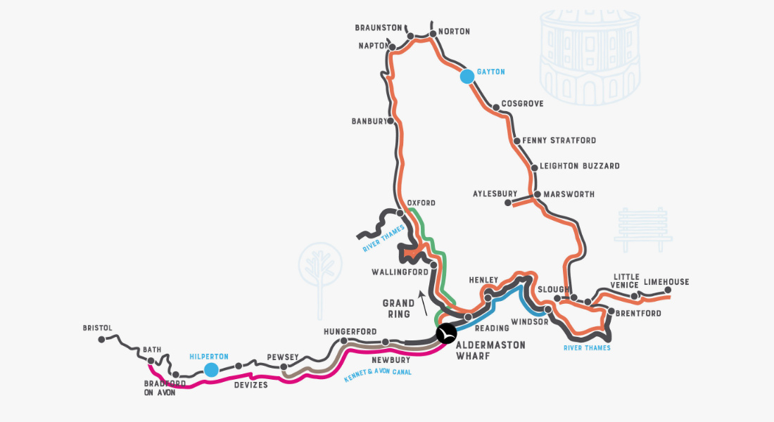 aldermaston-route-map
